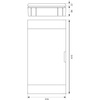Rozdzielnia podtynkowa modułowa 36-mod IP 40 biała SRp-36/B 2.136