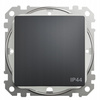 Łącznik schodowy czarny antracyt IP44 SEDNA DESIGN & ELEMENTTS SDD214106 Schneider
