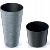 Doniczka z wkładem beton Furu Slim DFRH300-422U