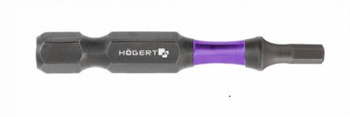 Końcówka wkrętakowa udarowa Hex H4 50 mm 2 szt. Hogert HT1S176
