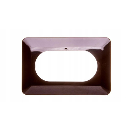 Osłona ściany podwójna brązowa OSX-220-BRA Zamel YNS10000035