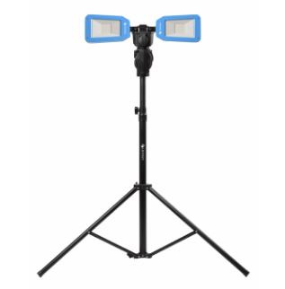 Naświetlacz warsztatowy LED ze statywem 40W 10 000lm 6500K Hogert HT1E455