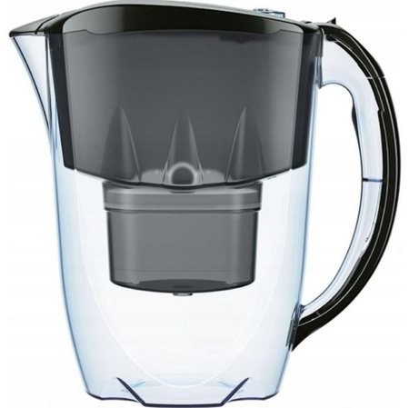 Dzbanek filtrujący czarny JASPER 2,8L + wkład B100-25 AQUAPHOR 