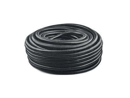 Rura giętka 22/18 czarna rozcięta Elektro-Plast 04.12   1szt=1mb