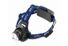 Latarka czołowa LED 6W 350lm 6400K 275m 3xAAA IP44 czarna na baterie GTV LT-LC6WT3-60