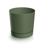 Doniczka z podstawką zielona pinia  TUBO P DPOP150-2411U
