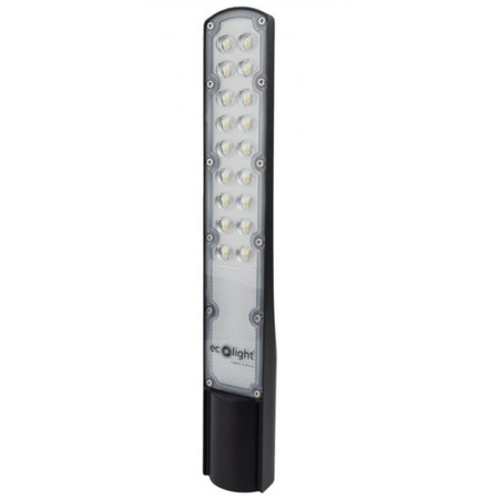 Oprawa uliczna czarna z czujnikiem zmierzchu 50W 5000lm 5000K Eco Light EC20685