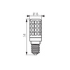 Żarówka LED ZUBI 4W 520lm 4000K E14 Kanlux 24529