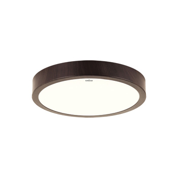 Plafon okrągły  ATUT LED C WENGE 18W 1260lm 4100K IP44 04150 Strühm