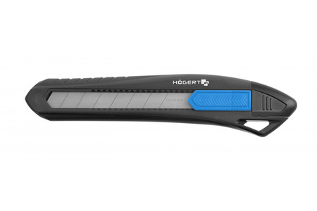 Nożyk z ostrzem łamanym 18 mm plastikowy Hogert HT4C626