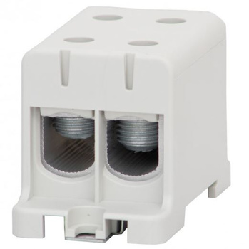 Złączka szynowa 2-torowa 2 x 2 x 95mm2 Al/Cu szara F-Elektro F2.0298