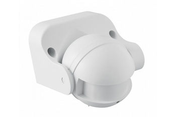 Mikrofalowy czujnik ruchu biały zasięg 1-8m CM-1 1200W 240V 180st GTV AE-CM1000-00