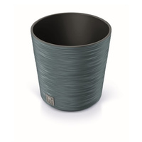 Doniczka z wkładem niebieski skandynawski Furu Round DFR250-5415C