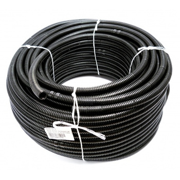 Rura karbowana motoryzacyjna rozcięta czarna 14mm / 11mm 04.6 1szt=1mb