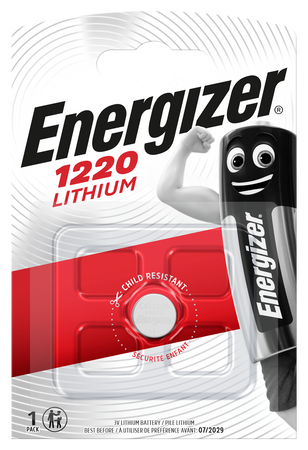 Bateria pastylkowa litowa CR1220 Energizer opk=1szt.