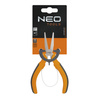Szczypce precyzyjne płaskie izolowane 130 mm NEO 01-105