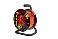 Przedłużacz bębnowy z uziemieniem 40m OMY 3x1,5 4xGS Elgotech PZB-40-40Y