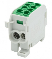 Złączka szynowa zielona HLS 125A-2 (1x35,1x25 / 1x35,1x25) F-elektro F2.0527