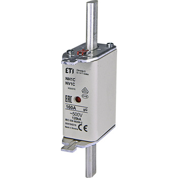 Wkładka bezpiecznikowa NH1C 160A gG ETI 004184216