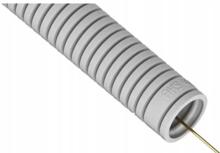 Rura karbowana RKGL 16 szara 320N z pilotem 25m 444036 AKS