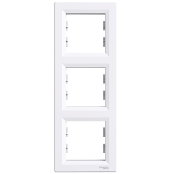 Ramka 3-krotna pionowa biała Asfora EPH5810321 Schneider