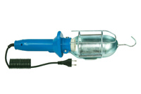 Oprawa warsztatowa z kabel 5m gumowym niebieska E27 Pawbol D.3031G