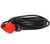 Przedłużacz pojedynczy z uziemieniem gumowy 3x1,5mm 20mb IP54 Plastrol W-99207