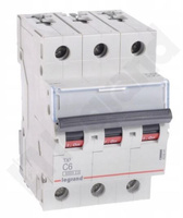 Wyłącznik nadprądowy 3P C 6A Legrand 605646