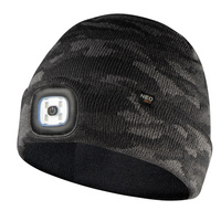 Czapka dwuwarstwowa z latarką LED CAMO URBAN NEO 81-632