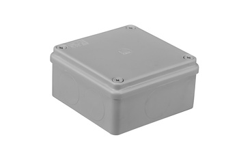Puszka natynkowa hermetyczna szara IP65 100x100x50 PAWBOL S-BOX 116