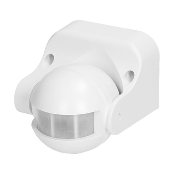 Czujnik ruchu biały pionowa regulacja 1200W 180st  IP44 Orno OR-CR-201/W
