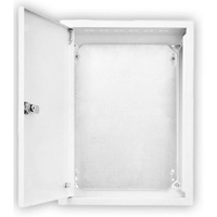 Obudowa metalowa natynkowa biała z płytą montażową RZ 3NN KUBIAK