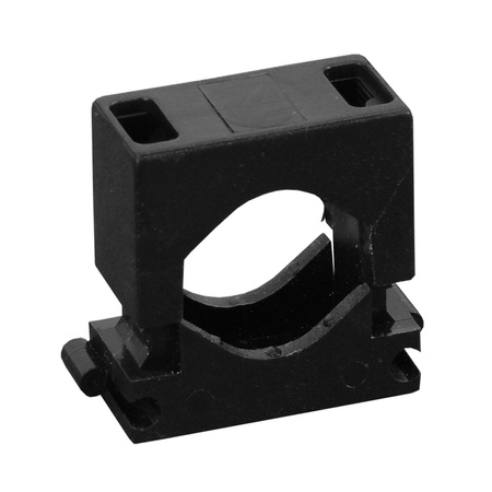 Uchwyt montażowy do przewodów UM-24 czarny 50 szt. 12.24