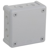Puszka natynkowa hermetyczna szara IP 55 98x98x42 VIPLAST 04253