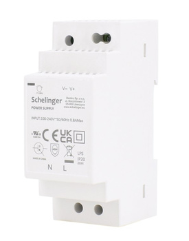Zasilacz na szynę DIN TH-35 12V DC 24W  Bemko A21-LDD024-2P-12V