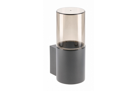 Oprawa ogrodowa kinkiet prosty górny grafit MEDIO-AU 15W E27 IP54 GTV OS-MED0AU-30