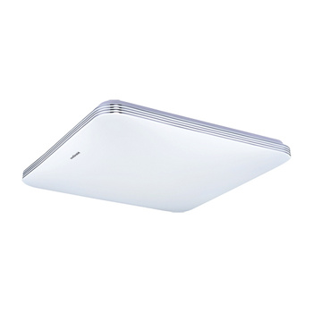 Plafon kwadratowy z czujnikiem ruchu ADIS LED D SLIM MVS 28W 3560lm 4000k IP44 03755 Strühm