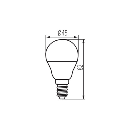 Żarówka IQ-LED 3,4W 470lm 6500K E14 Kanlux 36690