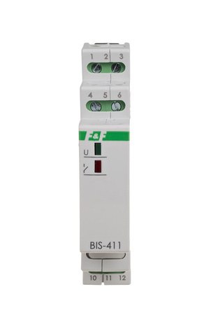 Przekaźnik bistabilny 1P 16A 230V AC z pamięcią Inrush 160A/20ms F&F BIS-411M-LED