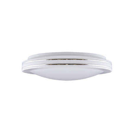 Plafon okrągły biały SOLEO LED 16W 1520lm 4100K IP44 03241 Strühm
