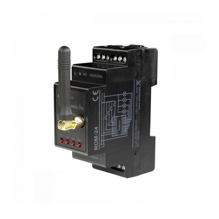 Radiowy modułowy odbiornik 4-kanałowy ROM-324 ZAMEL EXL10000018
