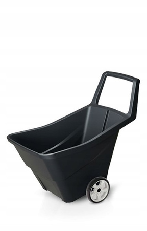 Taczka ogrodowa dwukołowa czarna 95 L Load&Go III IWO95C-S411