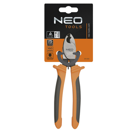 Obcinak do kabli miedzianych i aluminiowych 160mm NEO 01-513