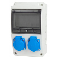 Rozdzielnia stacjonarna 2 x 230V bez zabezpieczeń RSK002