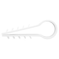 Uchwyt montażowy biały okrągły fi-16mm USMO-16 14.6