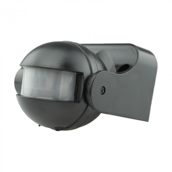 Czujnik ruchu natynkowy czarny 180ST PIR CP-2C EC20321 ECO