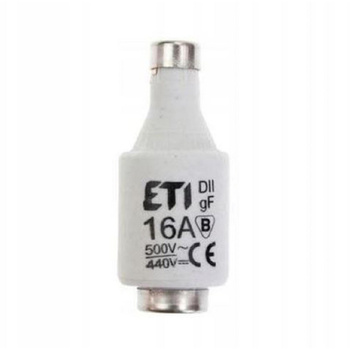 Wkładka topikowa DII 16A gF ETI 002312105