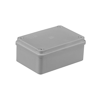 Puszka natynkowa hermetyczna szara IP65 120x80x50 IP65 Pawbol S-BOX 216