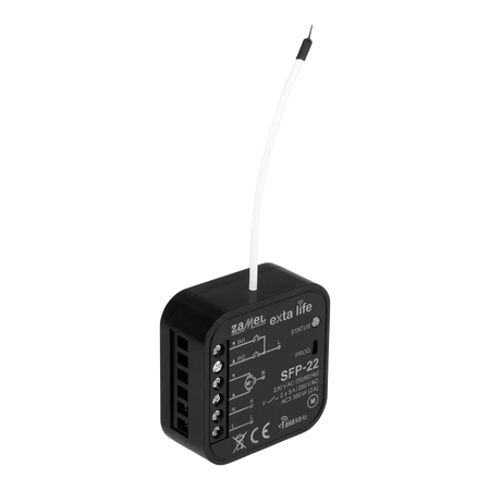 Radiowy sterownik żaluzji fasadowych dopuszkowy dwukierunkowy SFP-22 Zamel EXL10000062