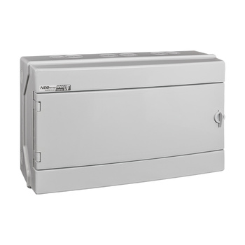 Rozdzielnia natynkowa hermetyczna modułowa 1 x 18-mod IP65 RH-UV 36.918